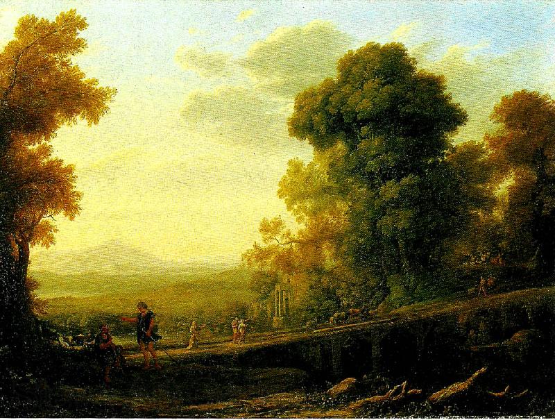 Claude Lorrain chamagne Germany oil painting art